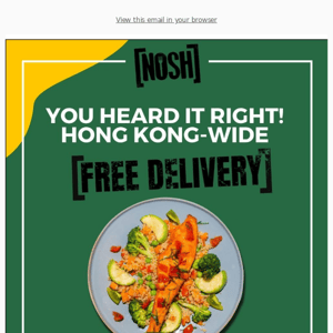 🙋 FREE DELIVERY? Yes please!