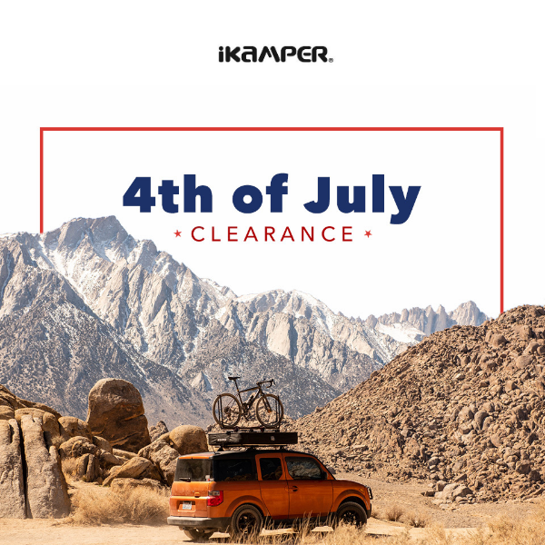 4th of July Clearance Ends Soon