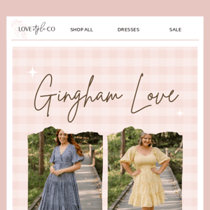 Gingham love 💖