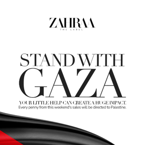 WE STAND WITH GAZA 🇵🇸