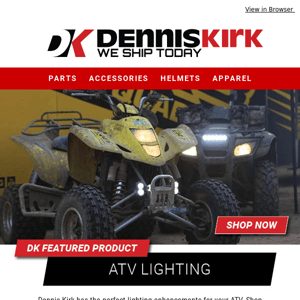 ATV lighting upgrades from DK