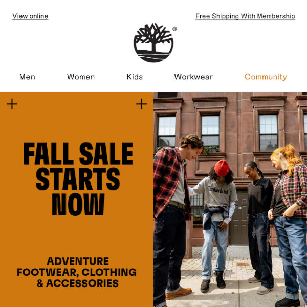 🍂 Fall Sale Alert: Get 25% Off Sitewide at Timberland Today! - Timberland