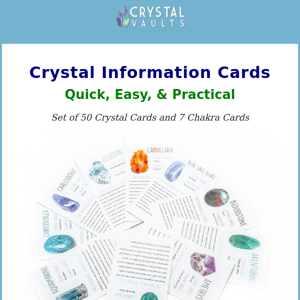 Do you have your CRYSTAL CARD sets?? 🙌🏻✨