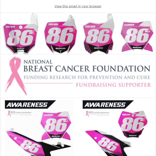 Pink Number Plates 🎀 Breast Cancer Awareness Number Plate Graphics