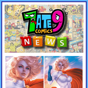 POWER GIRL #1 ARIEL DIAZ VARIANT COVERS - ON SALE TODAY 20th AUGUST AT 2pm ET / 7pm GMT