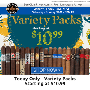 🎆 Today Only - Variety Pack Deals Starting at $10.99 🎆