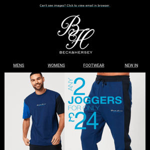 Any 2 pairs of Joggers £24 👀