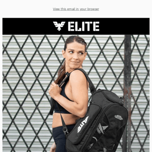 Elite Sports BJJ Gear Gym Bags and Backpacks
