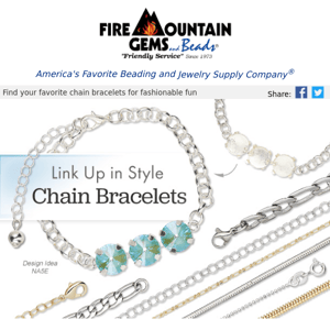 Beautiful, Versatile Chain Bracelets