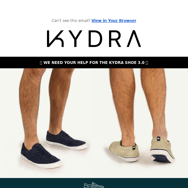 You get to decide the next colour for The KYDRA Shoe 3.0 👀