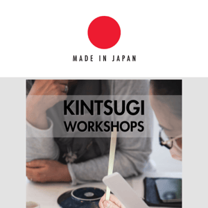 Gift the Experience of a Kintsugi Workshop this Christmas!