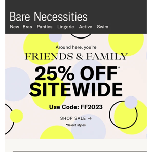 25% Off Panache, Sunsets & Other Amazing Brands!