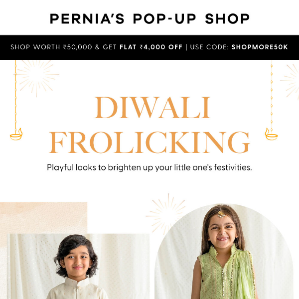 The Diwali Edit: Kidswear Edition!