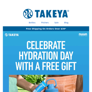 Better Hydration + A Free Gift