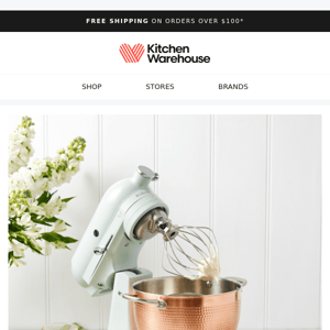 NEW KITCHENAID COLOUR: Design Series KSM180 Blossom Stand Mixer