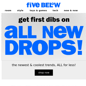 all. new. drops. 👀
