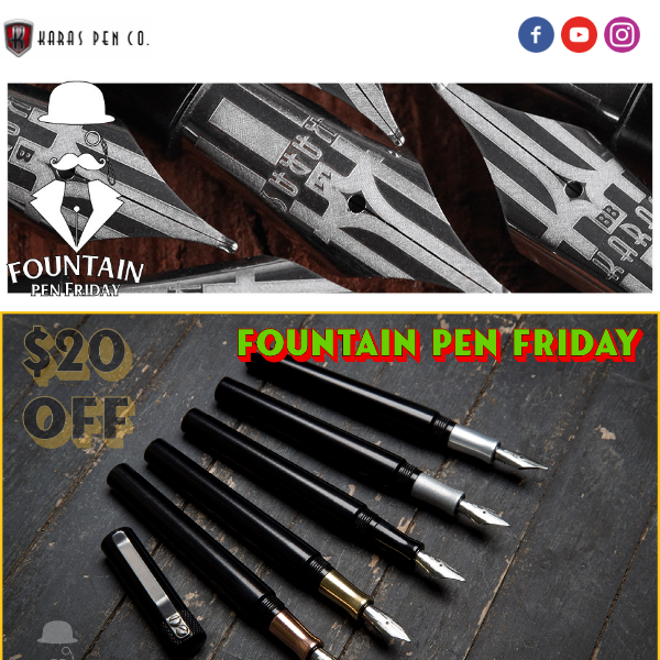 Fountain Pen Friday - Black Fountain K V2