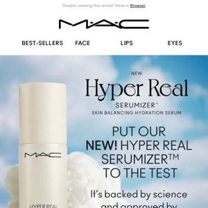 Our NEW Hyper Real Serumizer™ was made for makeup 👀