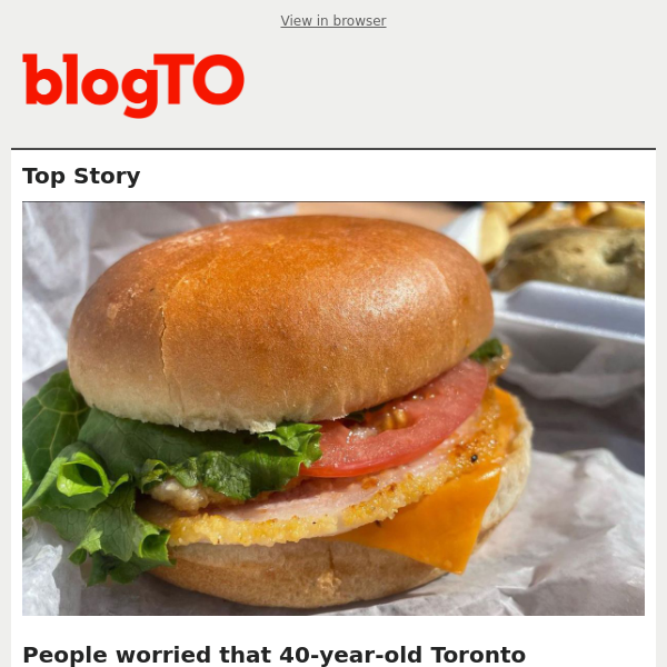 The latest from blogTO