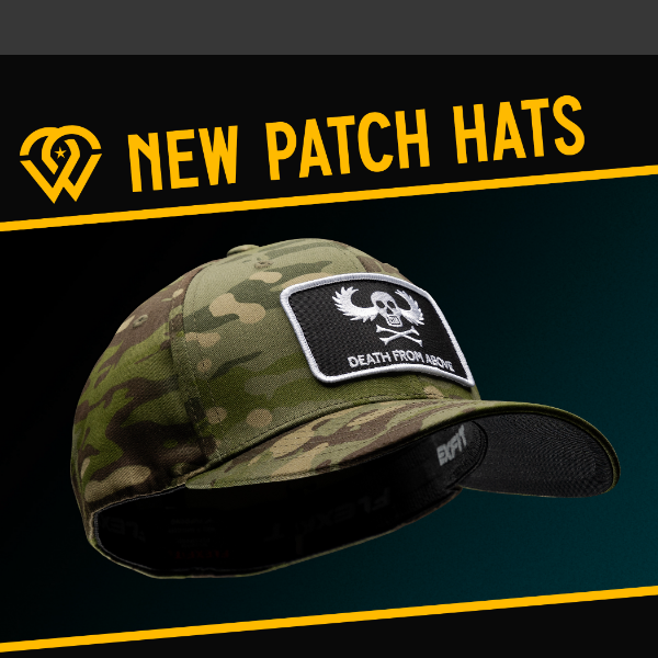 DROP | NEW PATCH HATS 🧢🪂