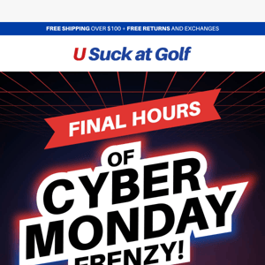 Hats Off: Cyber Monday Steal End Midnight!