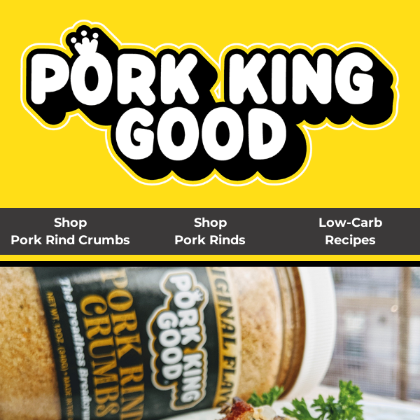 Pork King Good Original Pork Rind Crumbs 