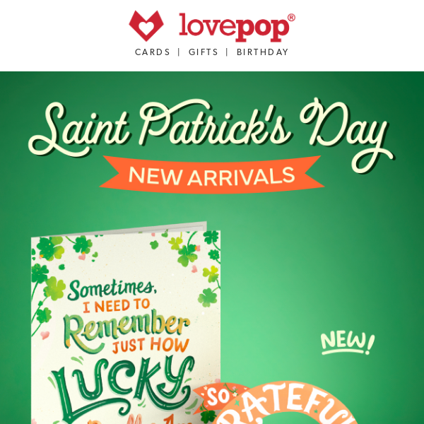 NEW | Saint Patrick's Day Cards ☘️