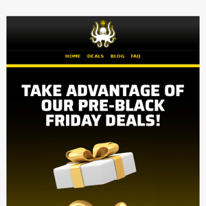 Game on! Pre-Black Friday Deals Are Live