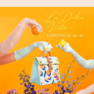 COMING SOON: La Dolce Vita 🌼