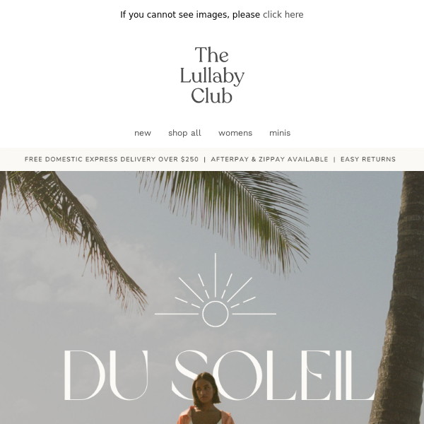 Du Soleil... COMING SOON  🌴