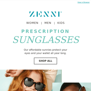 Prescription sunnies for HOW much? 😎 