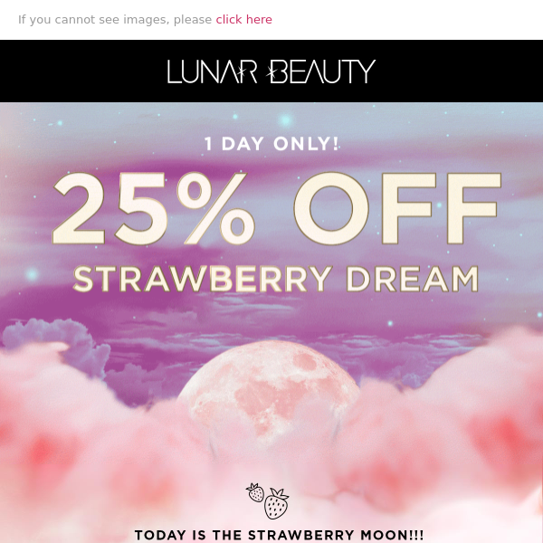 🍓🌙🍓25% Off Strawberry Dream  🍓🌙🍓