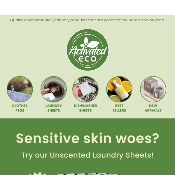 🧼 Is sensitive skin giving you laundry blues?