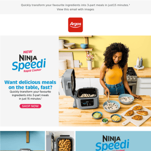 Get delicious one-pot meals on the table fast, with Ninja