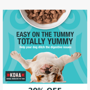 [EXPIRES TONIGHT] 20% OFF Select Minimal Ingredient Stews for Dogs