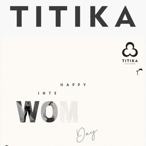 Celebrate International Women's Day 👩🏼‍🤝‍👩🏽👩🏿‍🤝‍👩🏼  Enjoy 30% OFF SITE-WIDE + FREE Notebook | TITIKAACTIVE.COM
