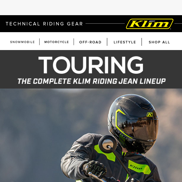 The Complete KLIM Riding Jean Lineup