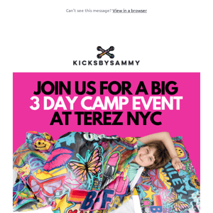 Ultimate Camp Shopping Event