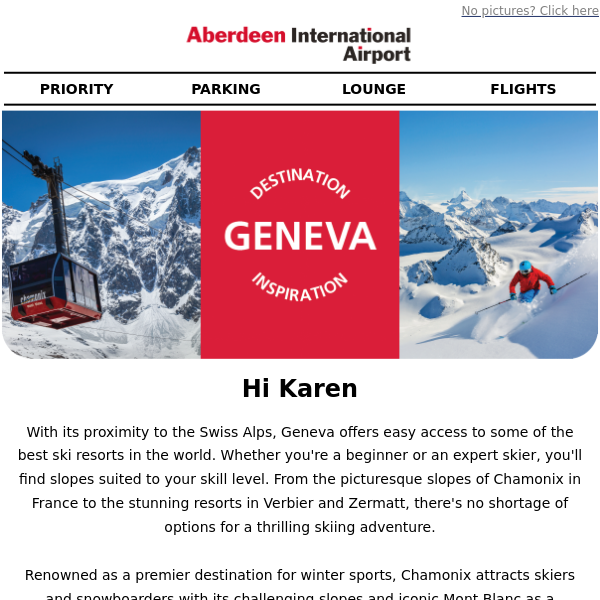 Discover the charm of Geneva, the gateway to the Alps Aberdeen Airport