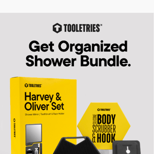 The Get Organized Shower Bundle
