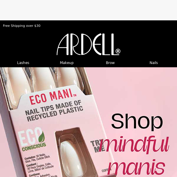 Don’t Pass-up Earth Loving Press-ons! BOGO 50% on all Eco-Mani set!