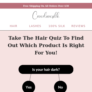 🚨Take the hair quiz!