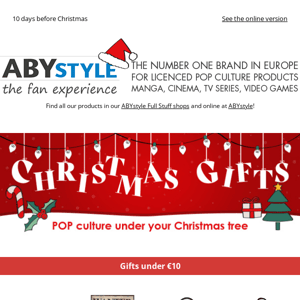 ABYstyle fits your budget this Christmas!