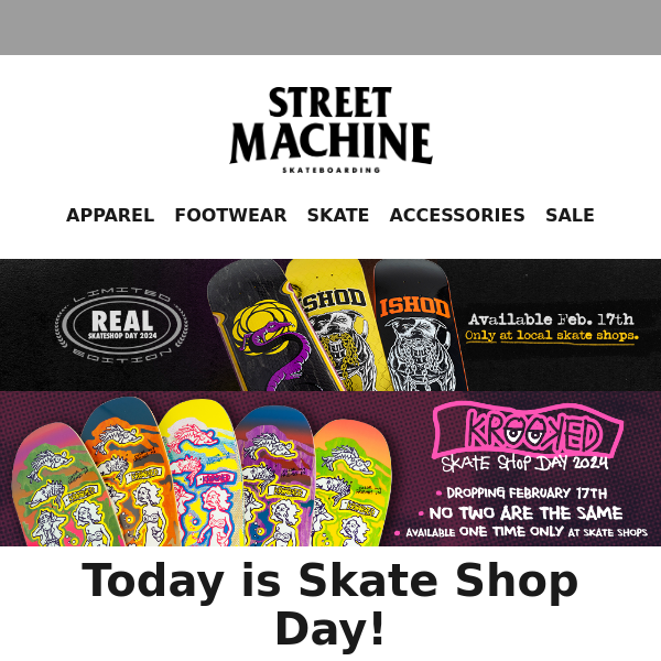 SkateShopDay Limited Releases + Board Giveaway