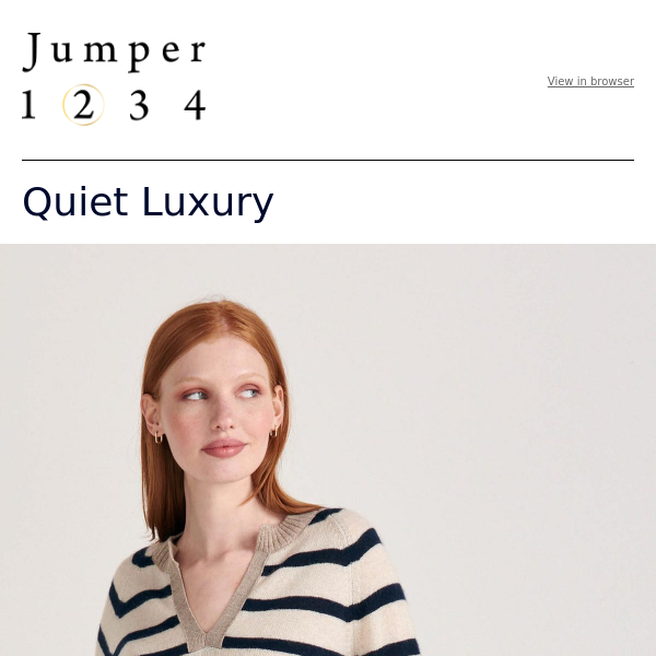 Quiet Luxury – Transcending Trends