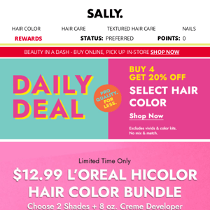 🚨 Deal Alert! Shop The L'Oreal HiColor Hair Color Bundle
