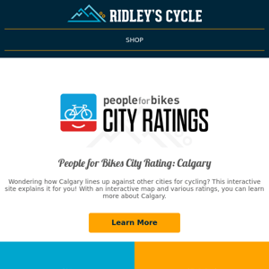 Learn about Calgary's Rideability!