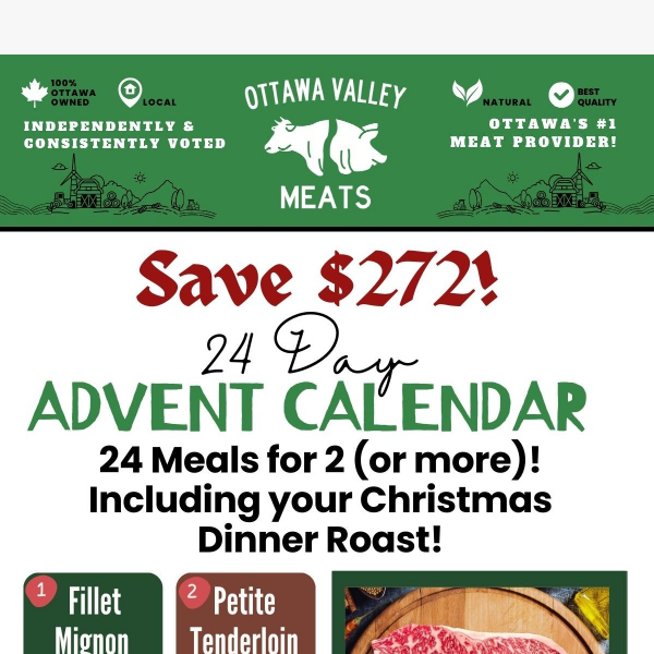 Meat Advent Calander🎄📅🥩