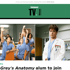 'Grey's Anatomy' alum to join current cast for a PaleyFest conversation