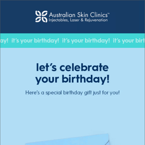 Happy Birthday Australian Skin Clinics!